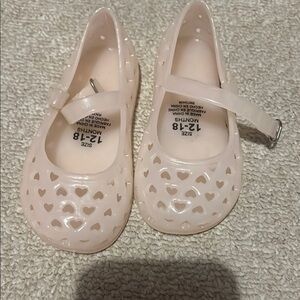 Target Cream Dress Shoes with Perforated Design